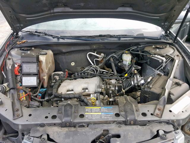 2G1WF52E459337212 - 2005 CHEVROLET IMPALA GRAY photo 7