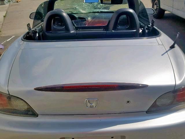 JHMAP11432T006656 - 2002 HONDA S2000 SILVER photo 6