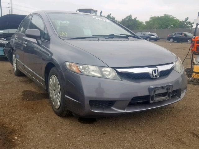 19XFA4F5XAE000839 - 2010 HONDA CIVIC GX CHARCOAL photo 1