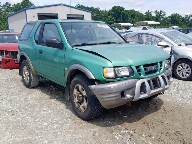 4S2CK57W8Y4304006 - 2000 ISUZU AMIGO GREEN photo 1