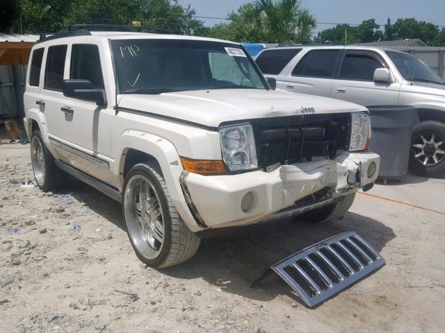 1J8HH582X6C281903 - 2006 JEEP COMMANDER WHITE photo 1