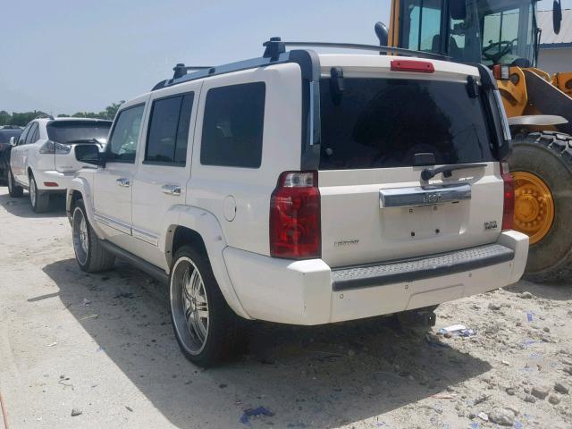 1J8HH582X6C281903 - 2006 JEEP COMMANDER WHITE photo 3