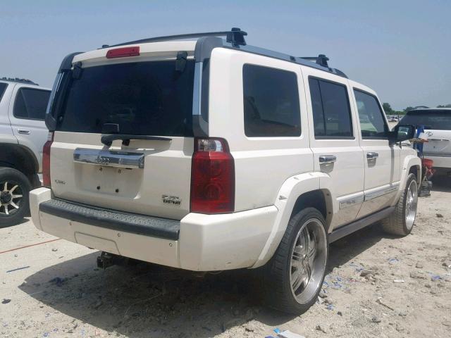 1J8HH582X6C281903 - 2006 JEEP COMMANDER WHITE photo 4