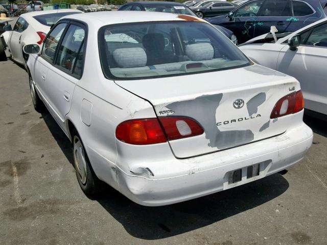 1NXBR18E0WZ077789 - 1998 TOYOTA COROLLA VE WHITE photo 3