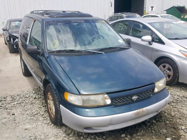 4N2ZN1119WD809520 - 1998 NISSAN QUEST XE GREEN photo 1