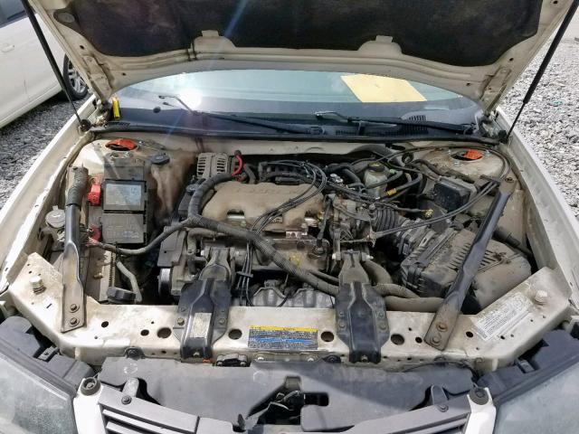 2G1WF52E549419626 - 2004 CHEVROLET IMPALA WHITE photo 7