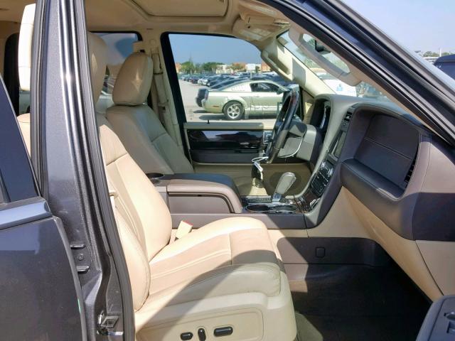 5LMJJ3KT1GEL09704 - 2016 LINCOLN NAVIGATOR 灰色 照片 5