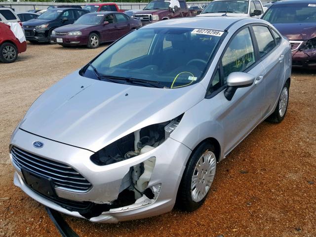 3FADP4AJ4EM183084 - 2014 FORD FIESTA S SILVER photo 2