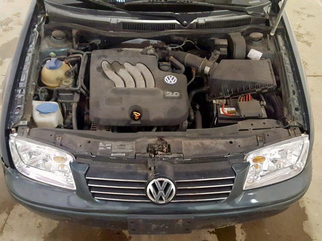 3VWRK69M83M099983 - 2003 VOLKSWAGEN JETTA GL GREEN photo 7