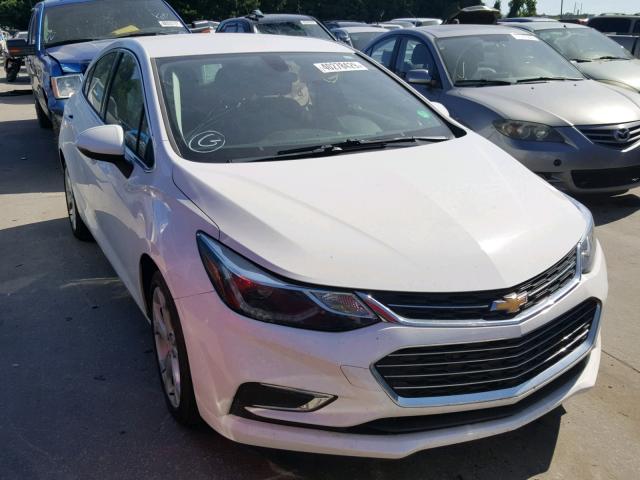 3G1BF6SM7JS588587 - 2018 CHEVROLET CRUZE PREM WHITE photo 1