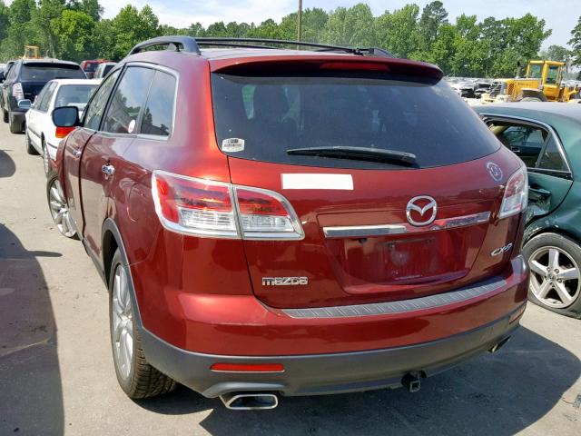 JM3TB38Y470105838 - 2007 MAZDA CX-9 RED photo 3