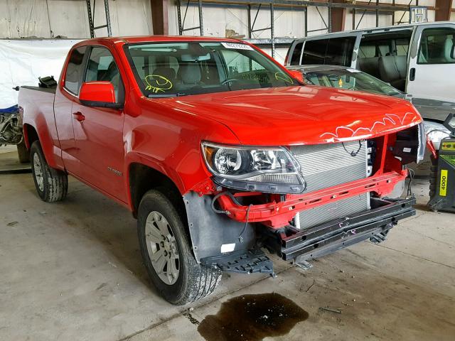 1GCHSCEA1G1104307 - 2016 CHEVROLET COLORADO L RED photo 1