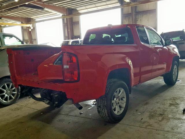 1GCHSCEA1G1104307 - 2016 CHEVROLET COLORADO L RED photo 4