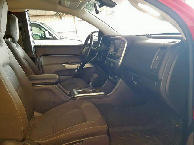 1GCHSCEA1G1104307 - 2016 CHEVROLET COLORADO L RED photo 5