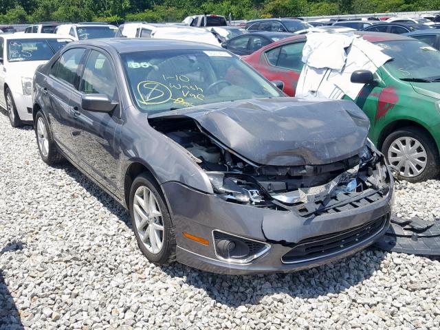 3FAHP0JG2CR160515 - 2012 FORD FUSION SEL GRAY photo 1