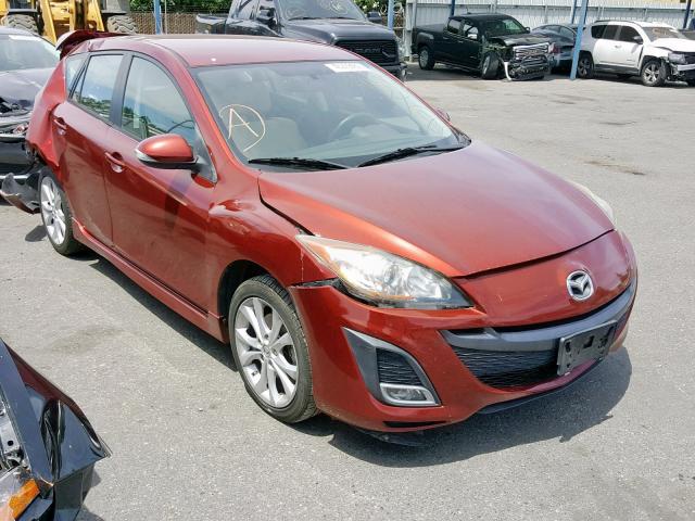 JM1BL1H64A1227850 - 2010 MAZDA 3 S RED photo 1