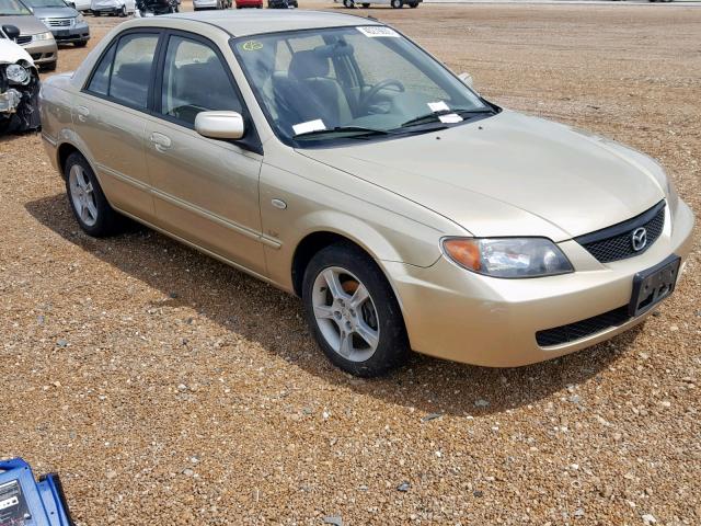 JM1BJ225030140144 - 2003 MAZDA PROTEGE DX TAN photo 1