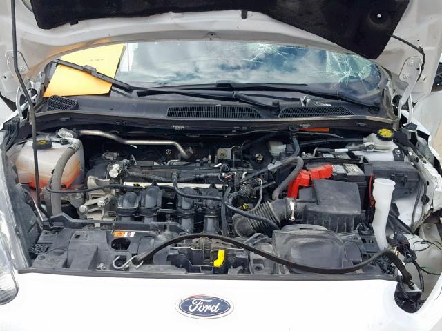 3FADP4EJ3HM115020 - 2017 FORD FIESTA SE WHITE photo 7