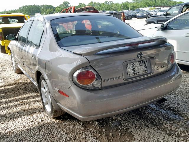 JN1DA31D42T207755 - 2002 NISSAN MAXIMA GLE SILVER photo 3