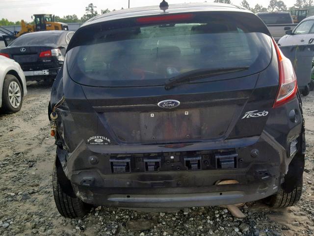 3FADP4TJ3GM133843 - 2016 FORD FIESTA S BLACK photo 9