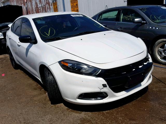 1C3CDFBB7FD159848 - 2015 DODGE DART SXT WHITE photo 1