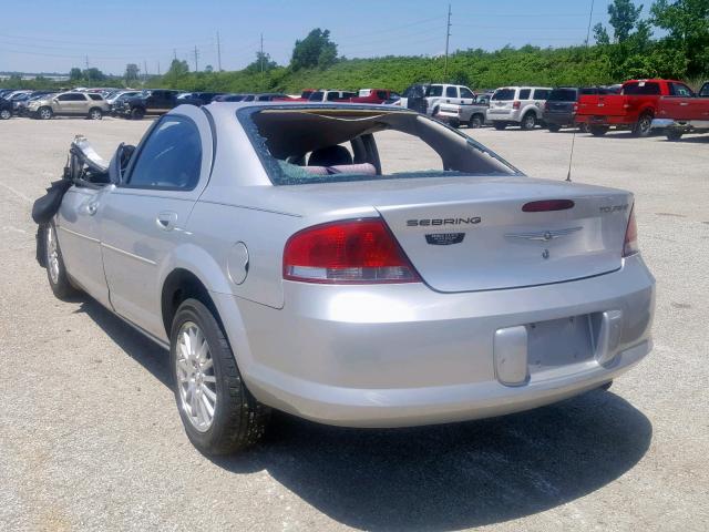 1C3EL56R46N272129 - 2006 CHRYSLER SEBRING TO SILVER photo 3