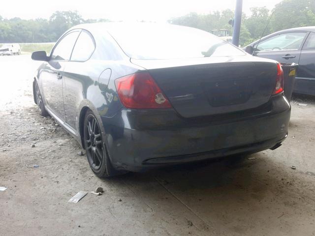 JTKDE167X70171323 - 2007 TOYOTA SCION TC ნაცრისფერი ფოტო 3