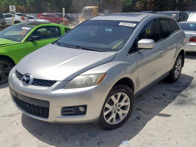 JM3ER293070104087 - 2007 MAZDA CX-7 GRAY photo 2