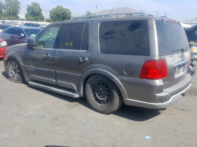 5LMFU28R54LJ37090 - 2004 LINCOLN NAVIGATOR 灰色 照片 3