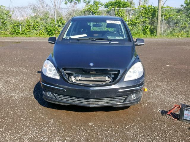 WDDFH33X38J283180 - 2008 MERCEDES-BENZ B200 BLACK photo 9