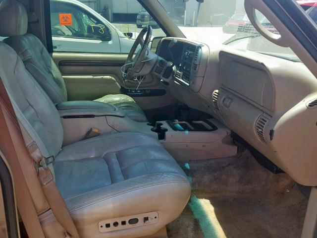 1GYEK13R4XR415340 - 1999 CADILLAC ESCALADE GOLD photo 5