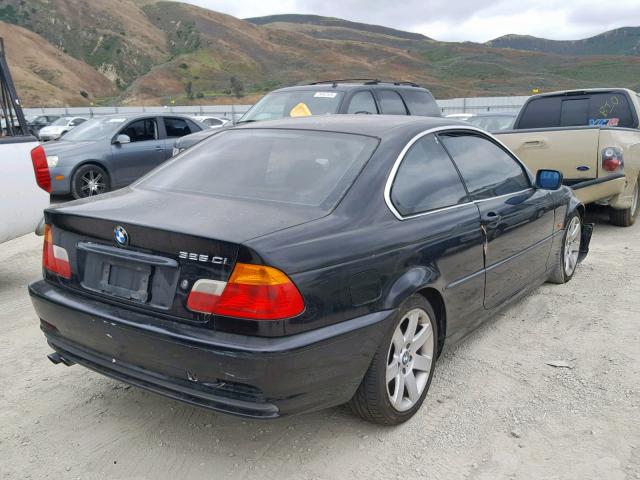 WBABN33421JW54856 - 2001 BMW 325 CI BLACK photo 4