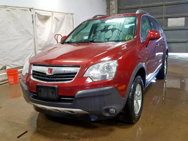 3GSCL33P68S691302 - 2008 SATURN VUE XE BURGUNDY photo 2