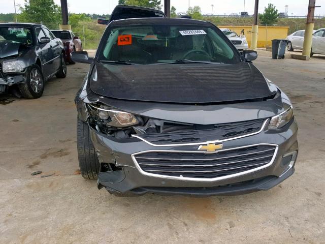 1G1ZH5SX4GF292260 - 2016 CHEVROLET MALIBU PRE GRAY photo 9