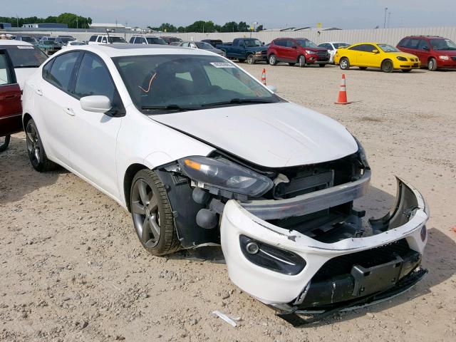 1C3CDFBA8DD322477 - 2013 DODGE DART SXT WHITE photo 1