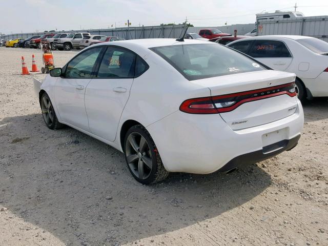 1C3CDFBA8DD322477 - 2013 DODGE DART SXT WHITE photo 3