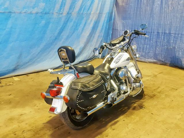 1HD1BWB126Y033520 - 2006 HARLEY-DAVIDSON FLSTCI WHITE photo 4