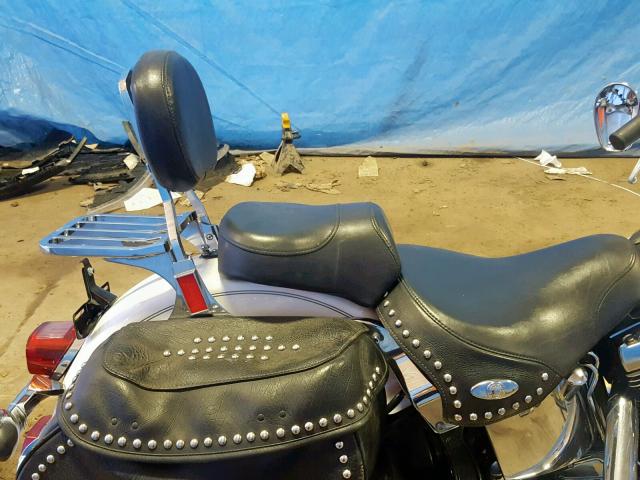 1HD1BWB126Y033520 - 2006 HARLEY-DAVIDSON FLSTCI WHITE photo 6