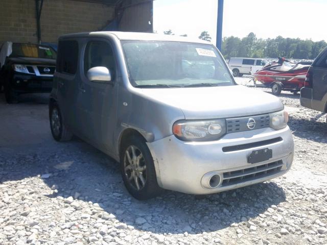 JN8AZ2KR7AT157496 - 2010 NISSAN CUBE BASE SILVER photo 1