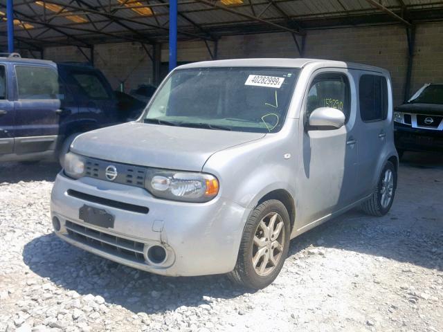 JN8AZ2KR7AT157496 - 2010 NISSAN CUBE BASE SILVER photo 2