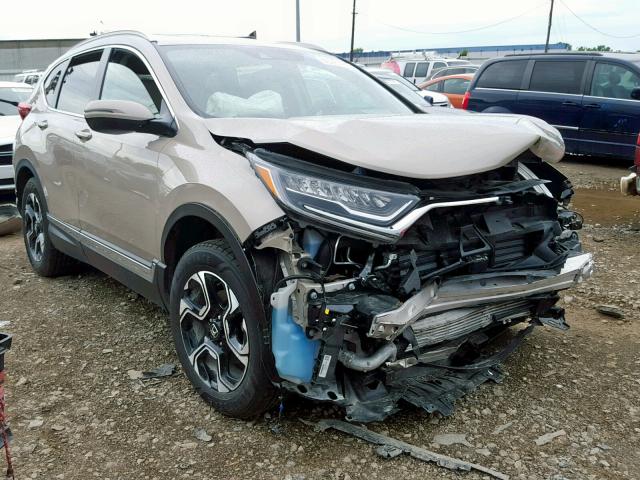 5J6RW2H90HL048199 - 2017 HONDA CR-V TOURI TAN photo 1