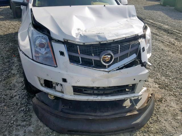 3GYFNBEY3BS517904 - 2011 CADILLAC SRX PERFOR WHITE photo 7