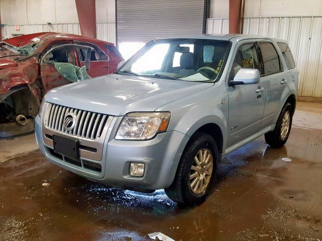 4M2CU97168KJ31383 - 2008 MERCURY MARINER PR BLUE photo 2