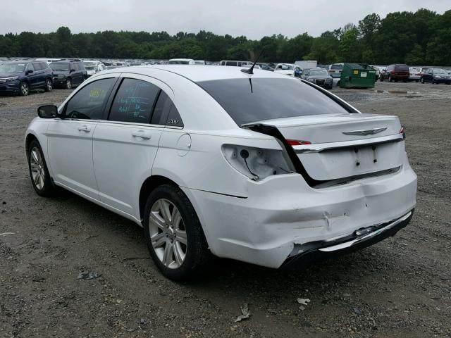 1C3BC1FG5BN570757 - 2011 CHRYSLER 200 TOURIN WHITE photo 3