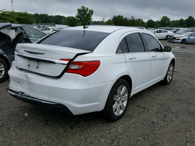 1C3BC1FG5BN570757 - 2011 CHRYSLER 200 TOURIN WHITE photo 4