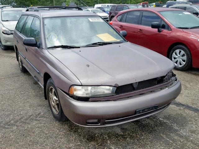 4S3BK6355S7316050 - 1995 SUBARU LEGACY L BROWN photo 1