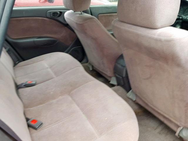 4S3BK6355S7316050 - 1995 SUBARU LEGACY L BROWN photo 6