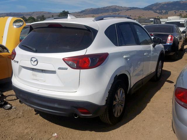 JM3KE2BY3G0764760 - 2016 MAZDA CX-5 SPORT WHITE photo 4