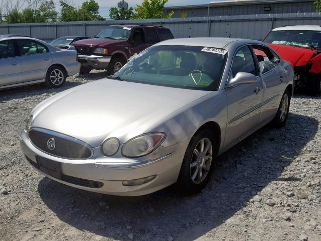 2G4WE587661221198 - 2006 BUICK LACROSSE C SILVER photo 2