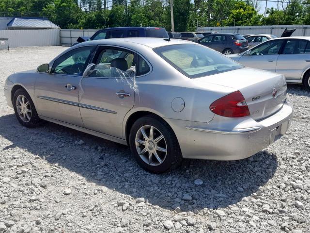 2G4WE587661221198 - 2006 BUICK LACROSSE C SILVER photo 3